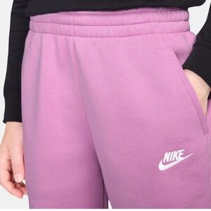 Nike Sportswear Club Fleece Girl's Sweatpants Jogger Pants pink XS (6/7)